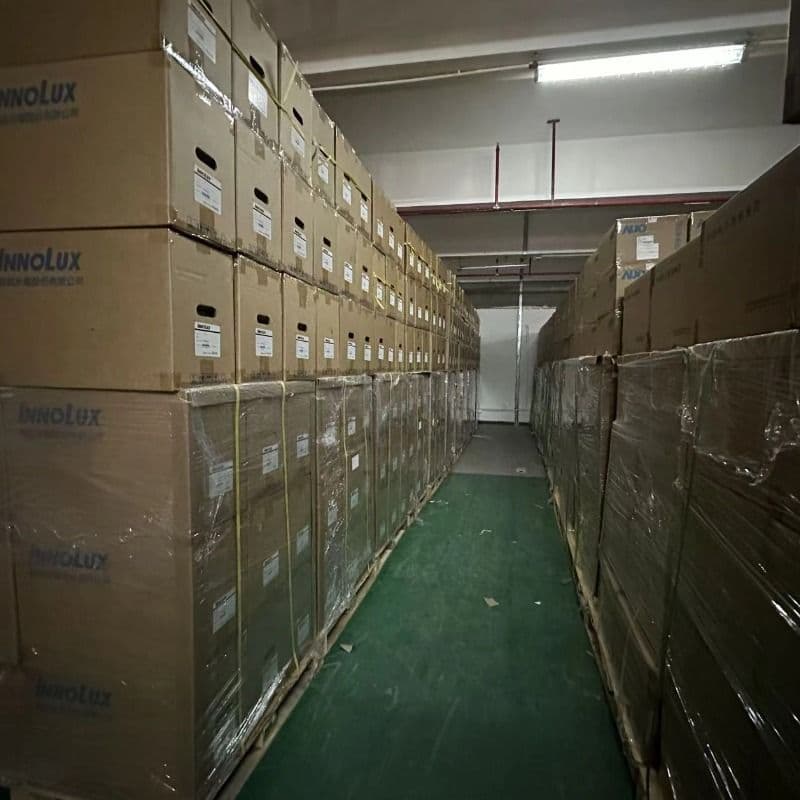 Boxed Innolux and AUO LCD panel stock